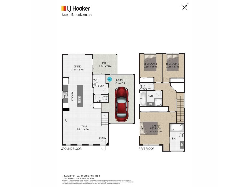 7 Kalbarrie Terrace, Thornlands QLD 4164 Floorplan
