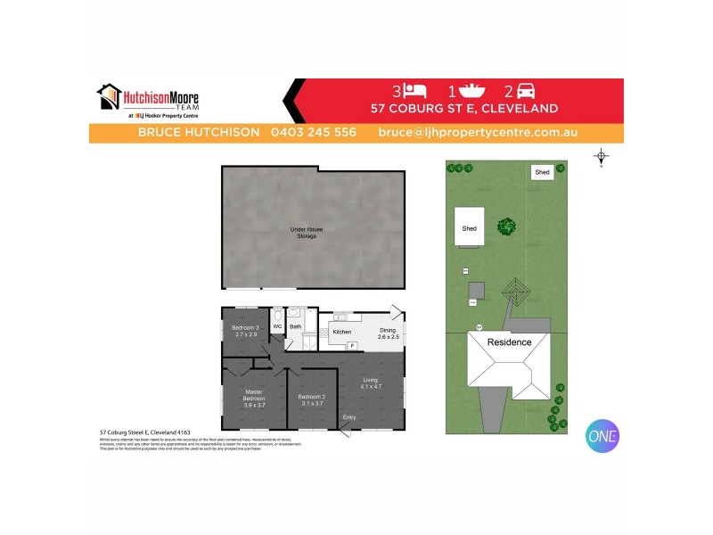 57 Coburg Street East, Cleveland QLD 4163 Floorplan