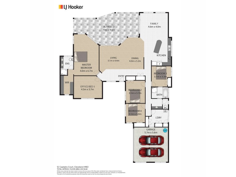 12 Captains Court, Raby Bay QLD 4163 Floorplan