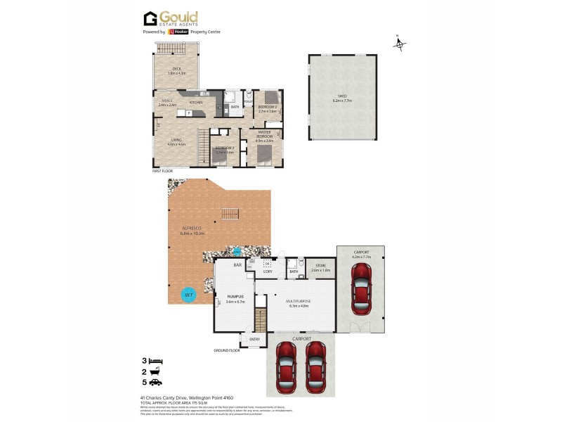 41 Charles Canty Drive, Wellington Point QLD 4160 Floorplan