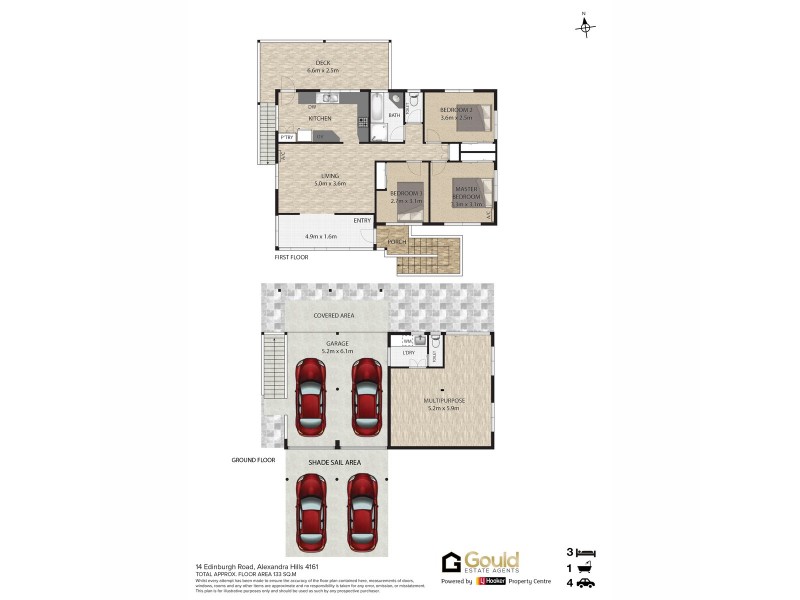 14 Edinburgh Road, Alexandra Hills QLD 4161 Floorplan