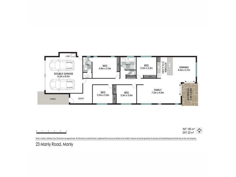 23 Manly Road, Manly QLD 4179 Floorplan