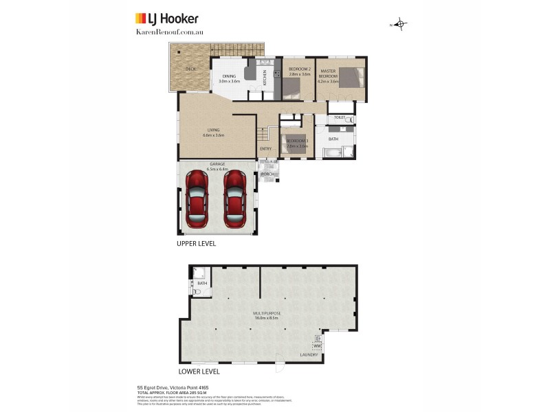 55 Egret Drive, Victoria Point QLD 4165 Floorplan