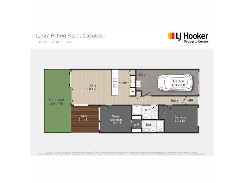 10/27 Pittwin Road North, Capalaba QLD 4157 Floorplan