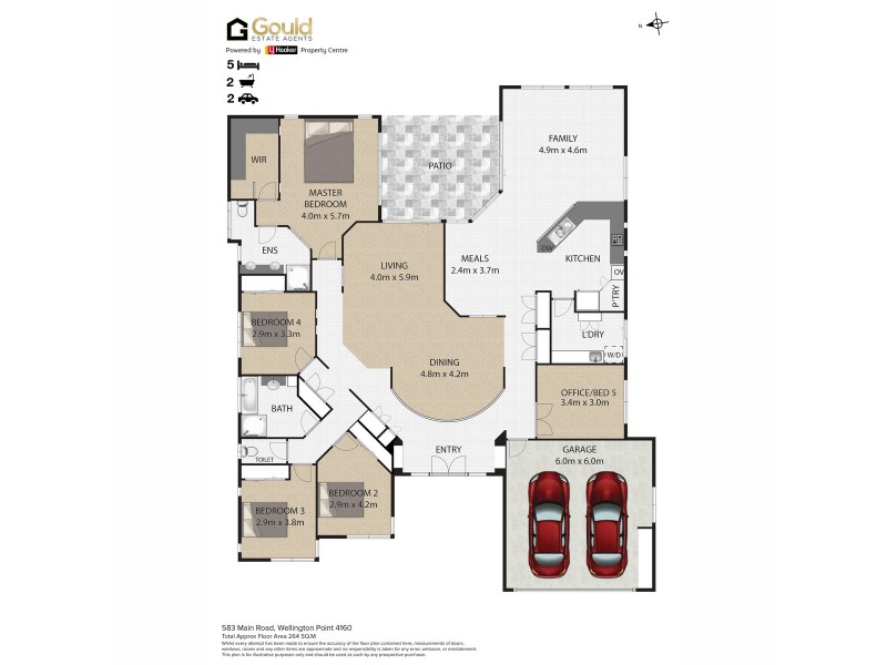 583 Main Road, Wellington Point QLD 4160 Floorplan