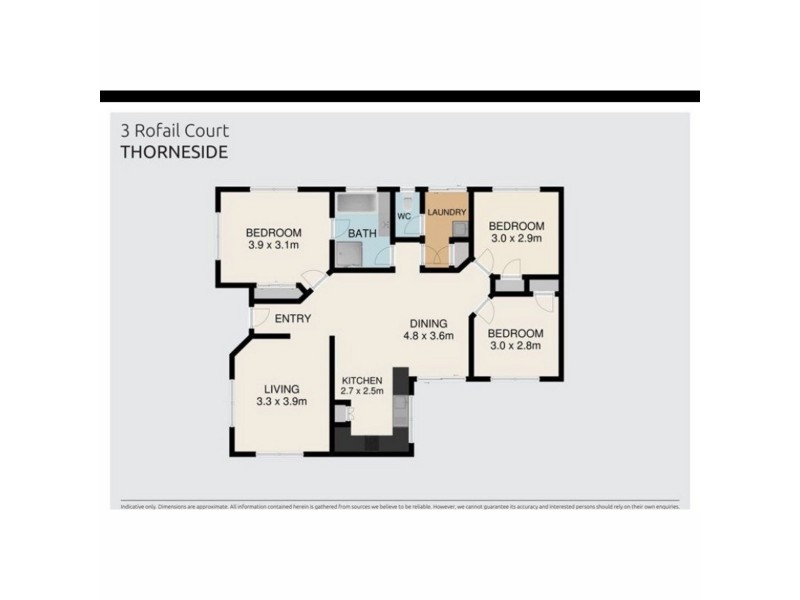 3 Rofail Court, Thorneside QLD 4158 Floorplan
