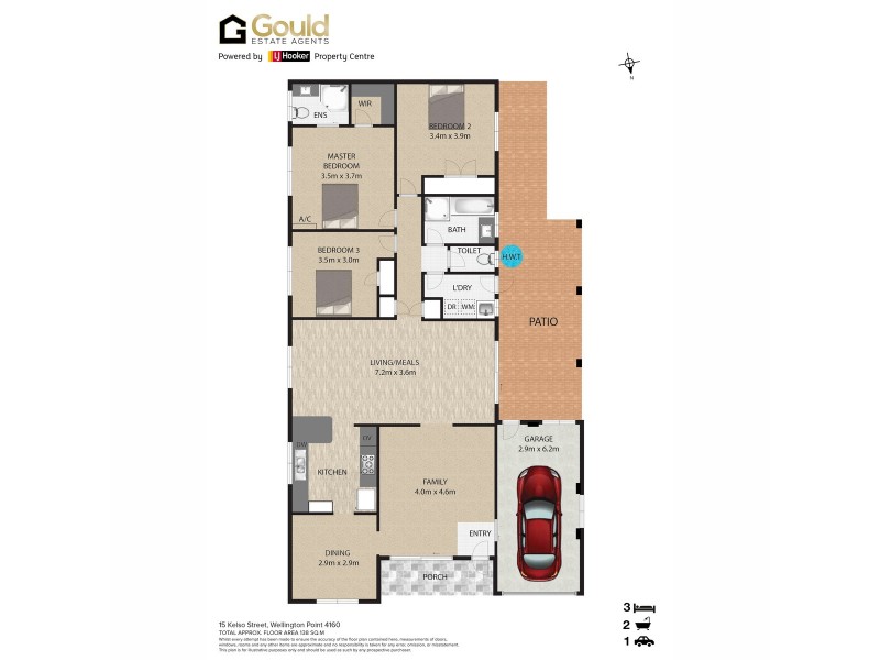 15 Kelso Street, Wellington Point QLD 4160 Floorplan