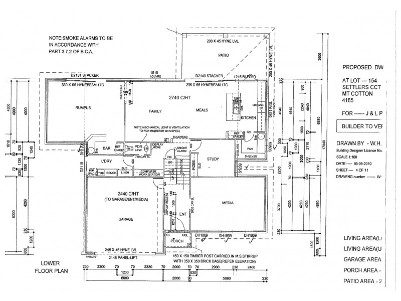 44 Settlers Cct, Mount Cotton QLD 4165 Floorplan