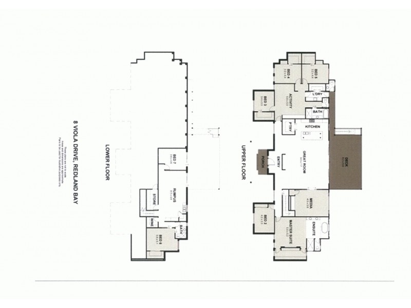 8 Viola Drive, Redland Bay QLD 4165 Floorplan