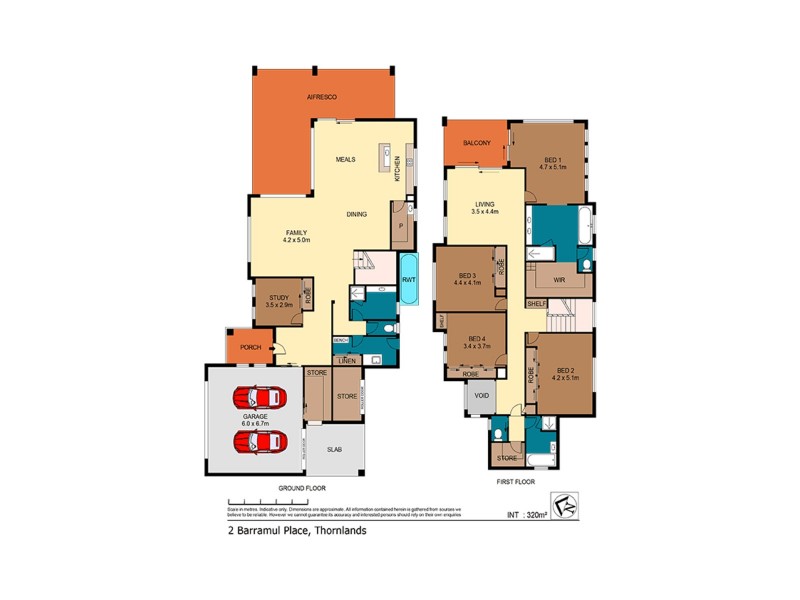 2 Barramul Place, Thornlands QLD 4164 Floorplan