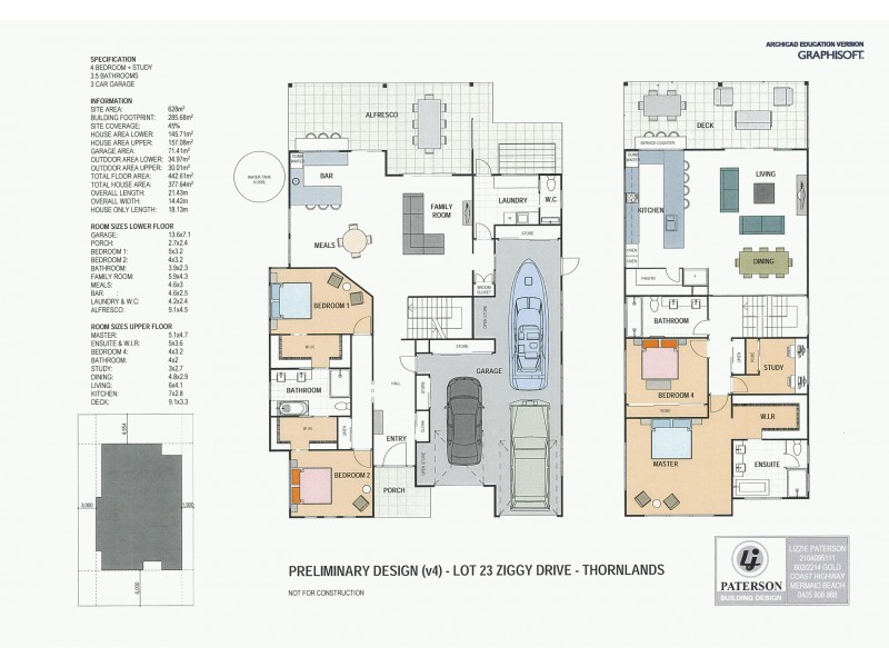 6 Nadine Crescent, Thornlands QLD 4164 Floorplan
