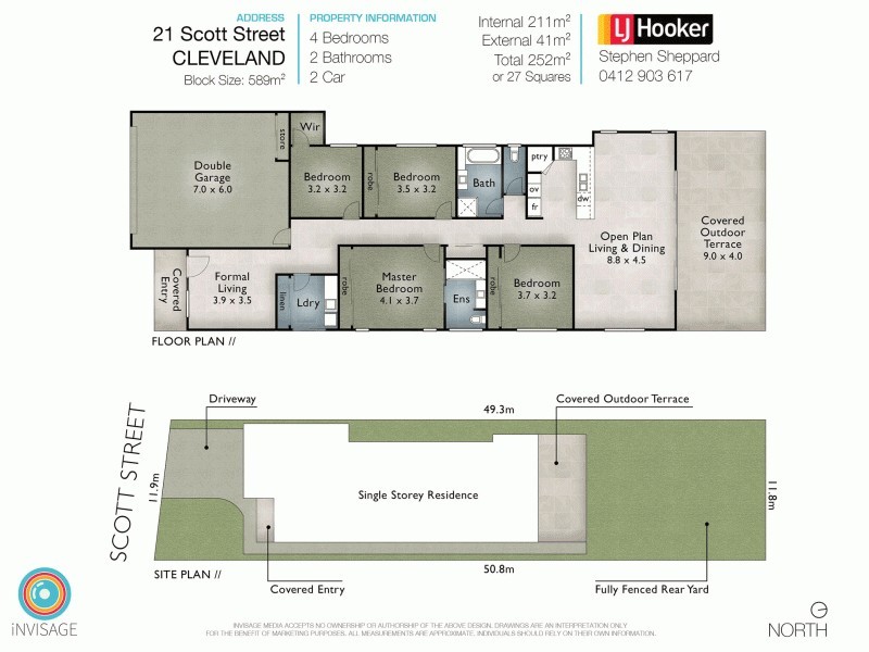 21 Scott Street, Cleveland QLD 4163 Floorplan