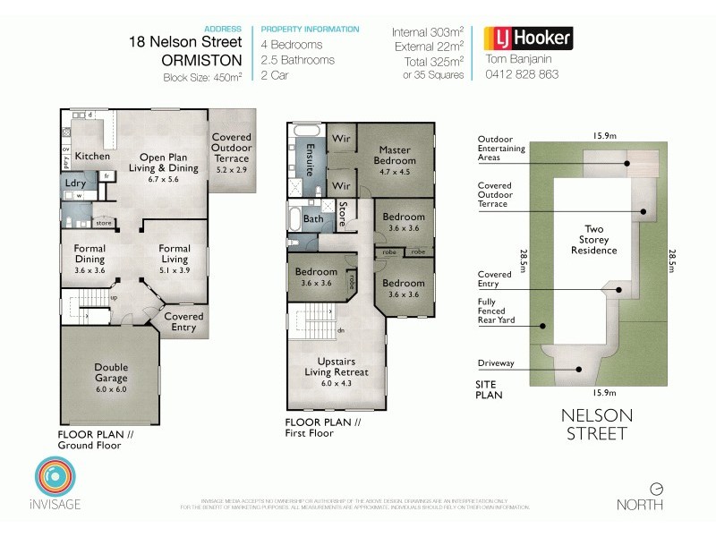 18 Nelson Street, Ormiston QLD 4160 Floorplan