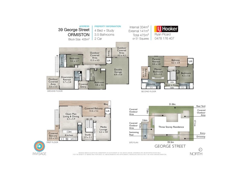 39 George Street, Ormiston QLD 4160 Floorplan