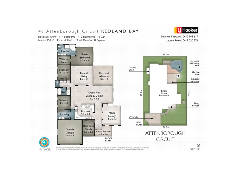 46 Attenborough Circuit, Redland Bay QLD 4165 Floorplan