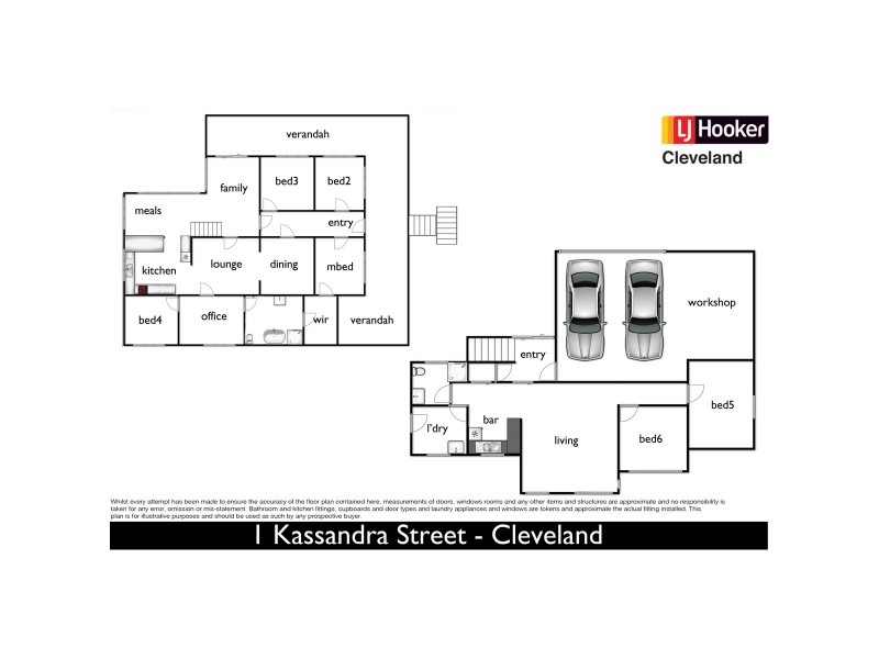 1 Kassandra Street, Cleveland QLD 4163 Floorplan