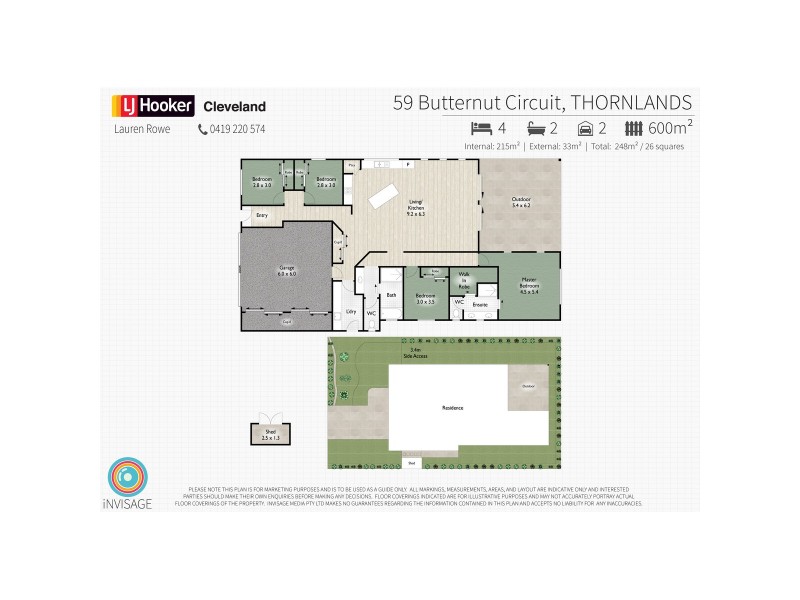 59 Butternut Circuit, Thornlands QLD 4164 Floorplan