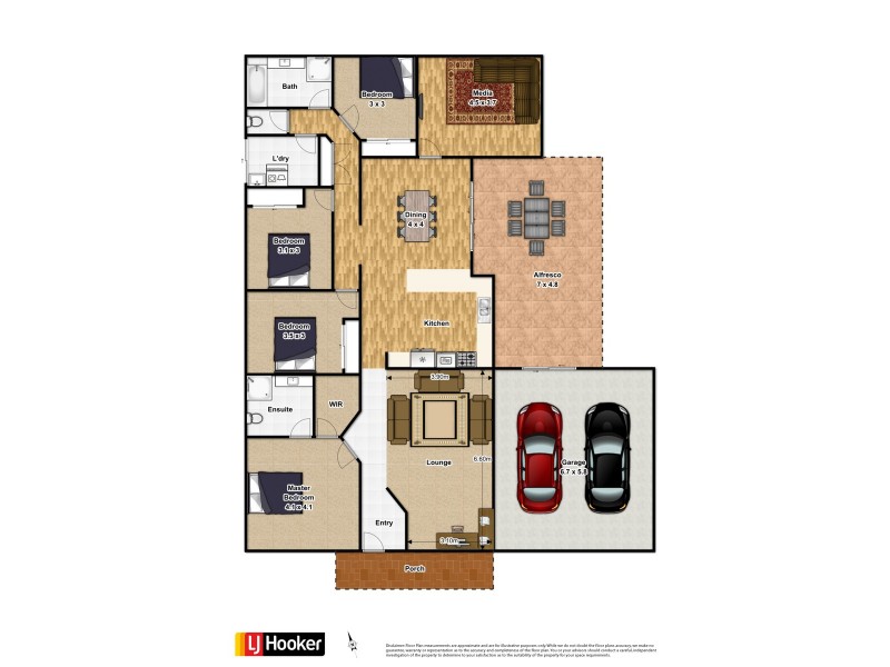 16 Cygnet Street, Victoria Point QLD 4165 Floorplan