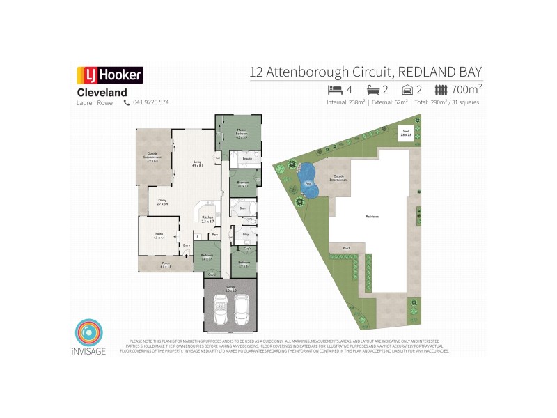 12 Attenborough Circuit, Redland Bay QLD 4165 Floorplan