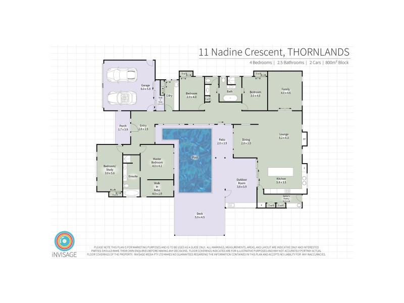 11 Nadine Crescent, Thornlands QLD 4164 Floorplan