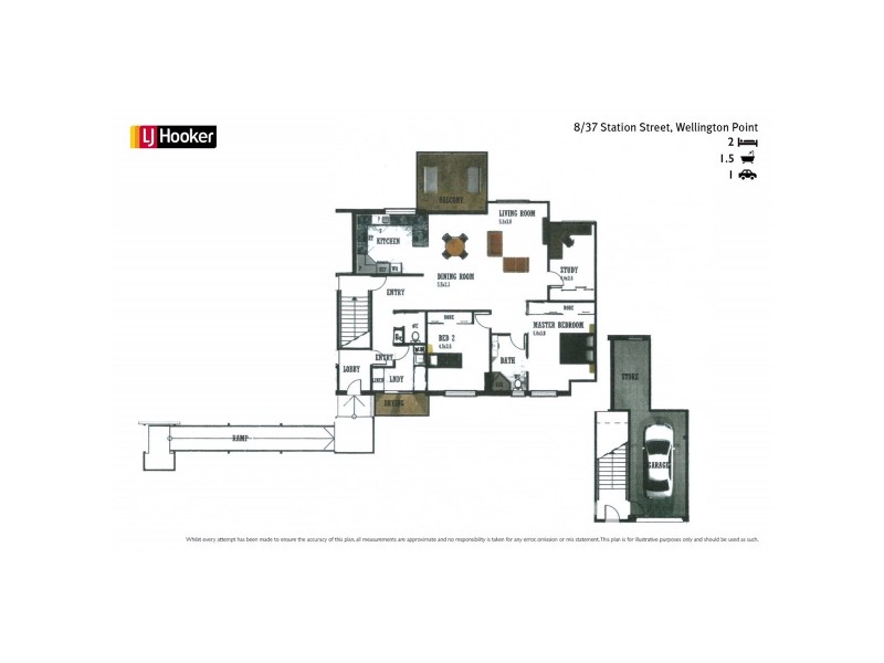 8/37 Station Street, Wellington Point QLD 4160 Floorplan