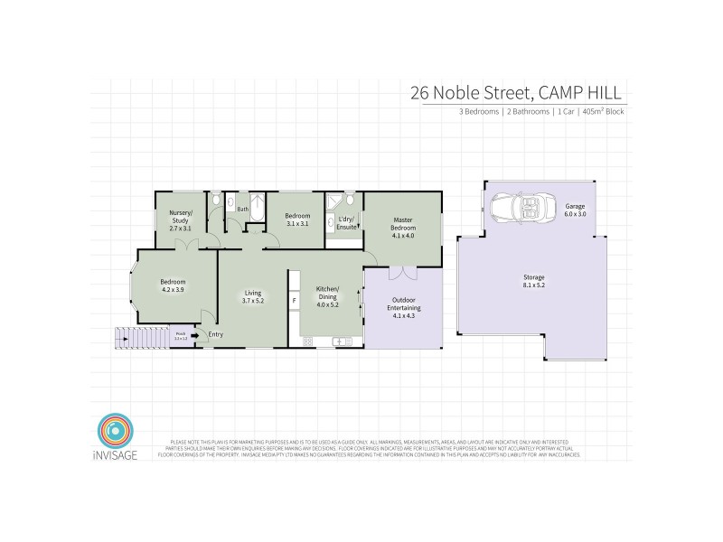 26 Noble Street, Camp Hill QLD 4152 Floorplan