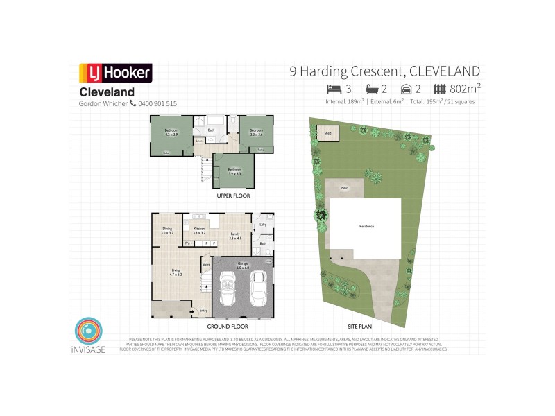 9 Harding Crescent, Cleveland QLD 4163 Floorplan