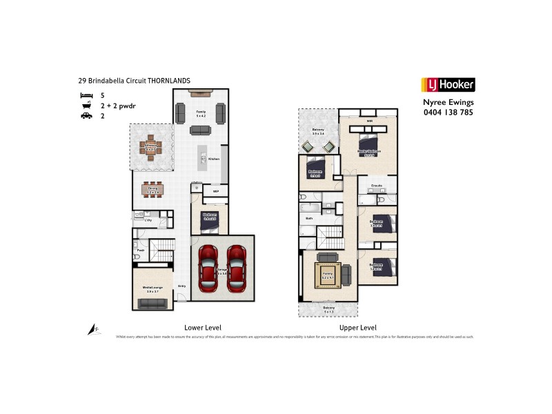 29 Brindabella Circuit, Thornlands QLD 4164 Floorplan