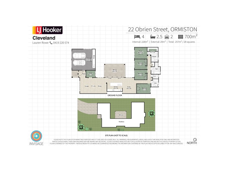 22 O’Brien Street, Ormiston QLD 4160 Floorplan
