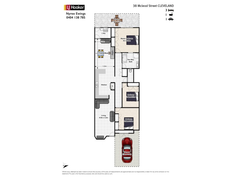 38 McLeod Street, Cleveland QLD 4163 Floorplan