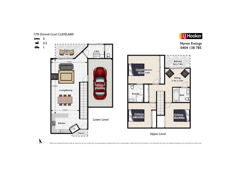 7/19-20 Ostend Court, Cleveland QLD 4163 Floorplan