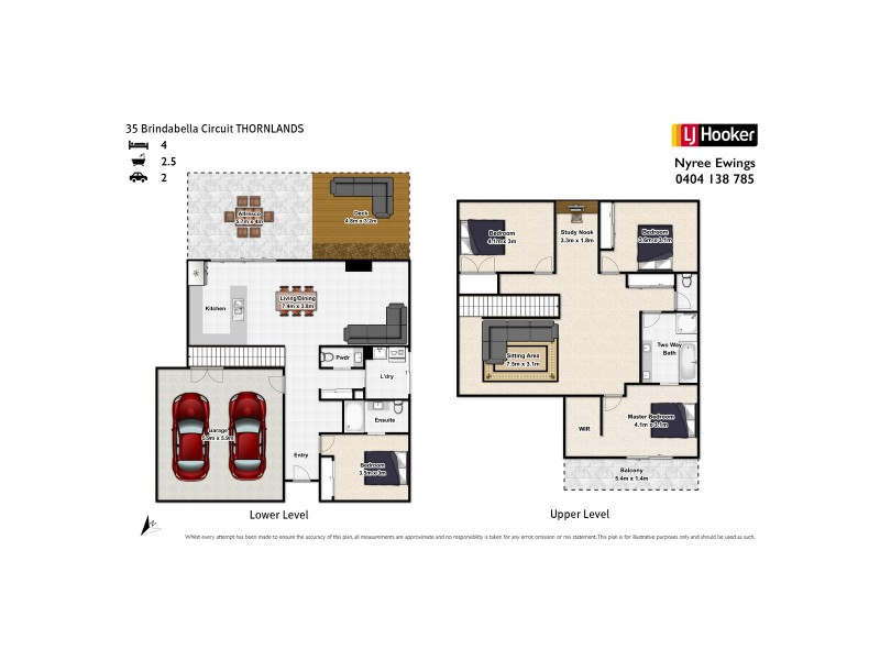 35 Brindabella Circuit, Thornlands QLD 4164 Floorplan