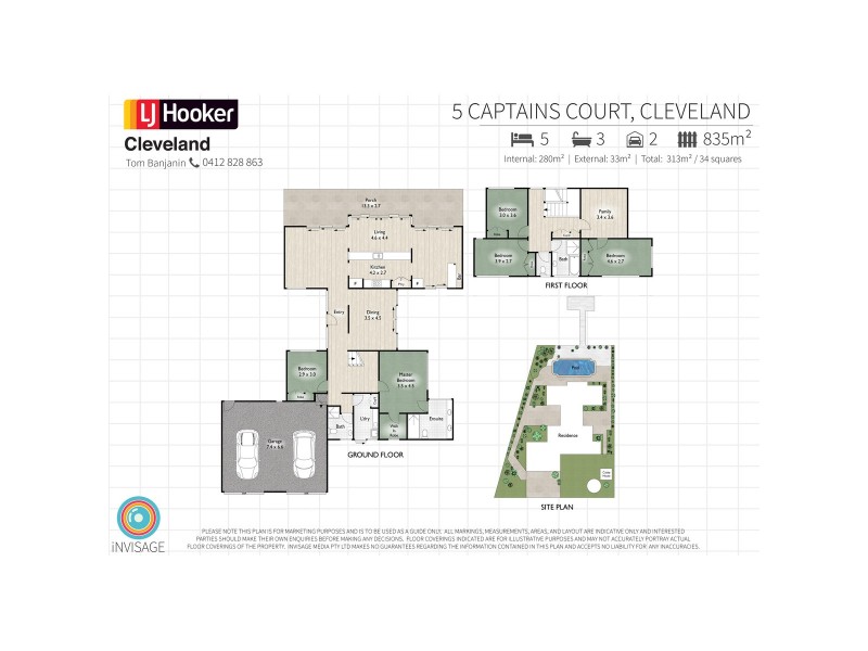 5 Captains Court, Raby Bay QLD 4163 Floorplan