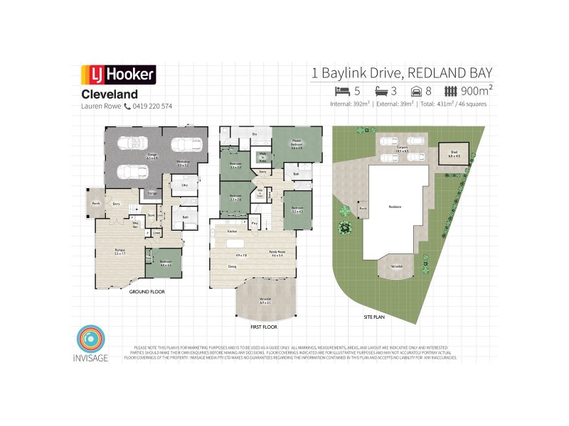 1 Baylink Drive, Redland Bay QLD 4165 Floorplan