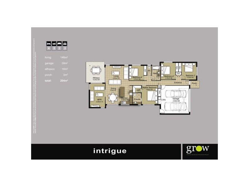 Lot 18 Brookvale Drive, Victoria Point QLD 4165 Floorplan