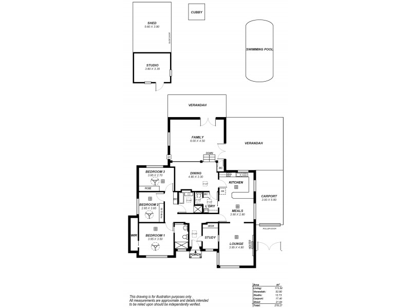 35 Ilford Street, Vale Park SA 5081 Floorplan