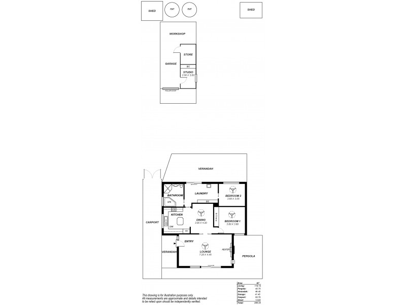 5 Olive Avenue, Broadview SA 5083 Floorplan