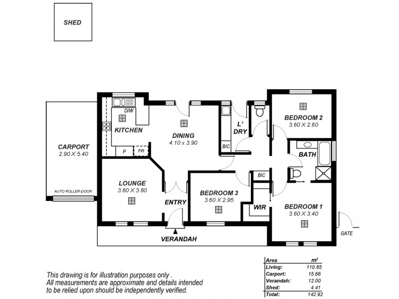 7 Caleb Street, Marden SA 5070 Floorplan