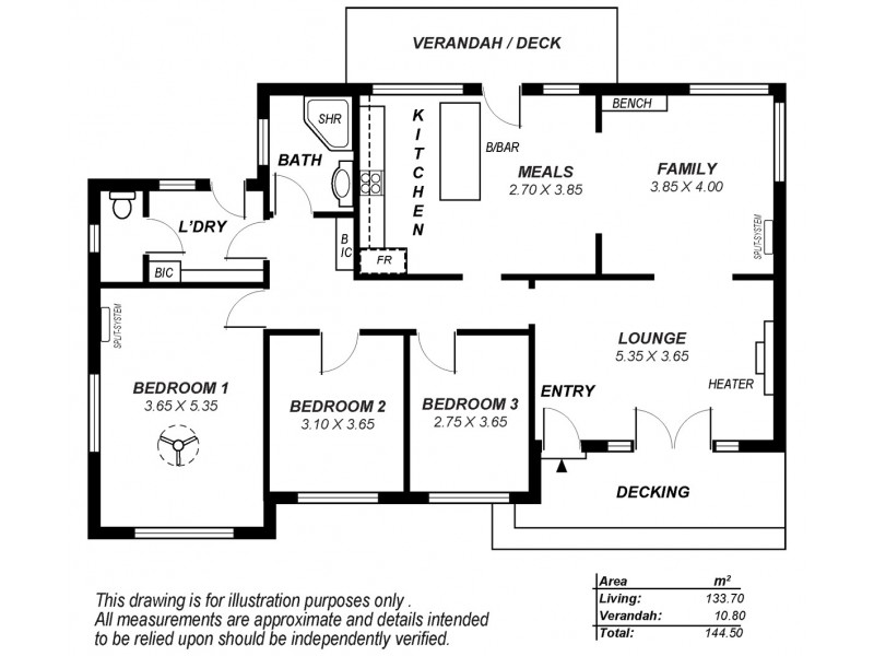 556 Regency Road, Broadview SA 5083 Floorplan