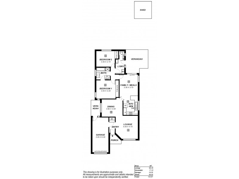 5/1-3 Crestview Place, Wynn Vale SA 5127 Floorplan