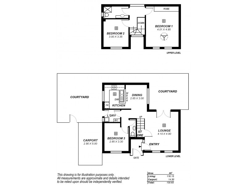 3/13-15 Toowong Avenue, Kensington Park SA 5068 Floorplan