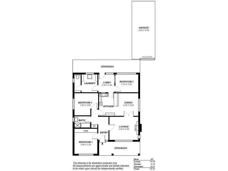 28 Beaven Avenue, Broadview SA 5083 Floorplan