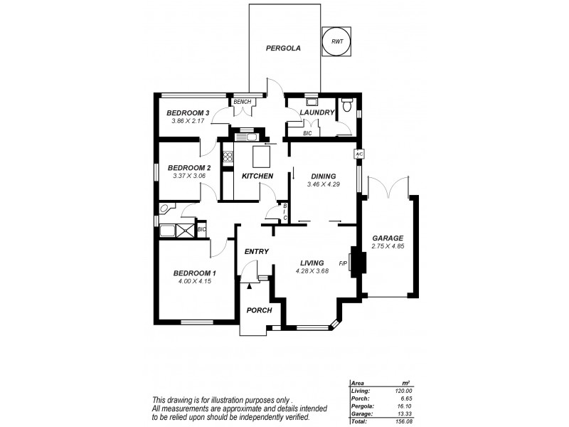 2A Gilding Avenue, Royston Park SA 5070 Floorplan