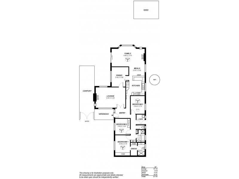1 Tonkin Street, Vale Park SA 5081 Floorplan