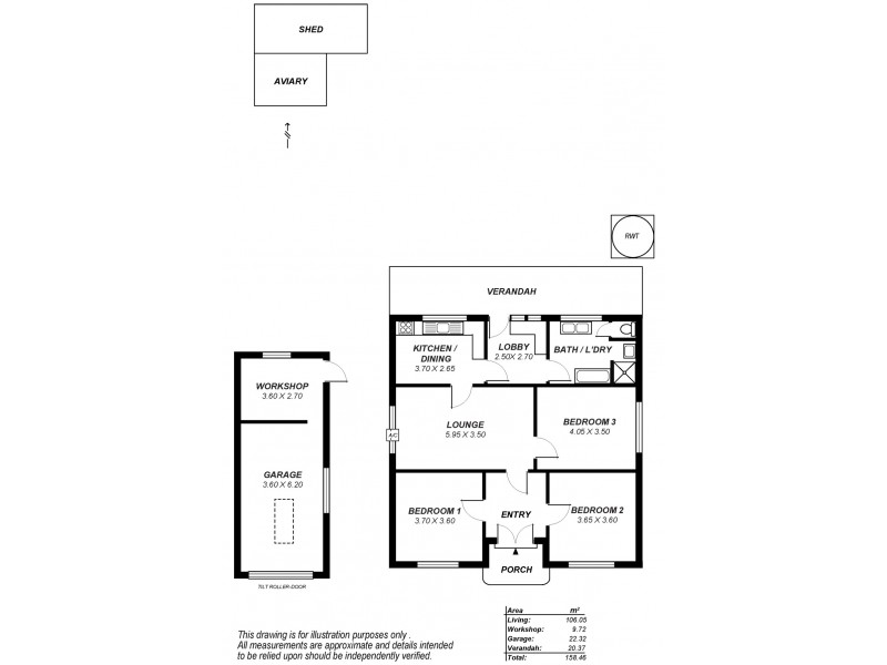 2 Wavell Street, Broadview SA 5083 Floorplan