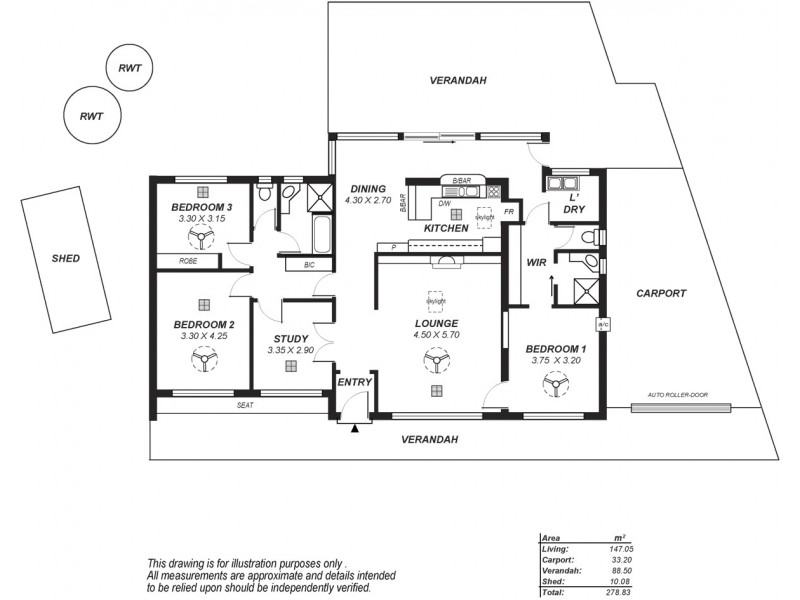 15 Hutchinson Avenue, Reynella SA 5161 Floorplan