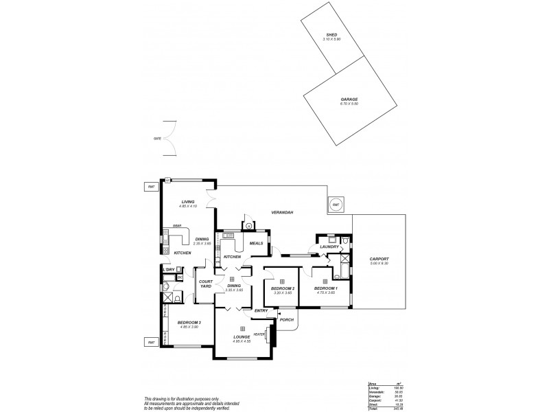 2 Hepburn Street, Broadview SA 5083 Floorplan