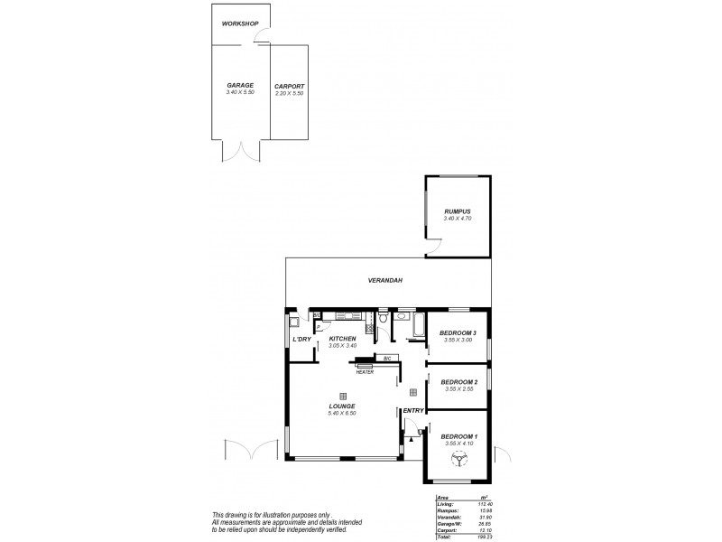 3 Burdekin Avenue, Hillcrest SA 5086 Floorplan