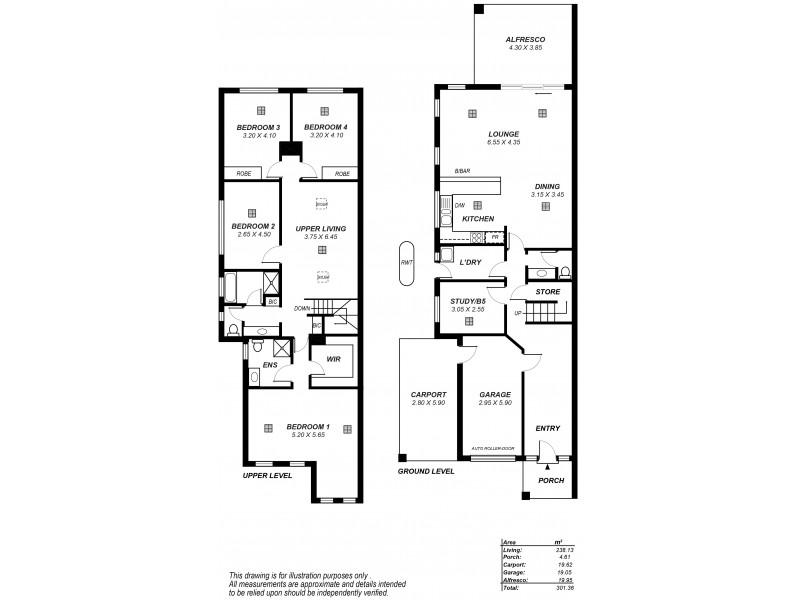 19 Boronia Street, Klemzig SA 5087 Floorplan