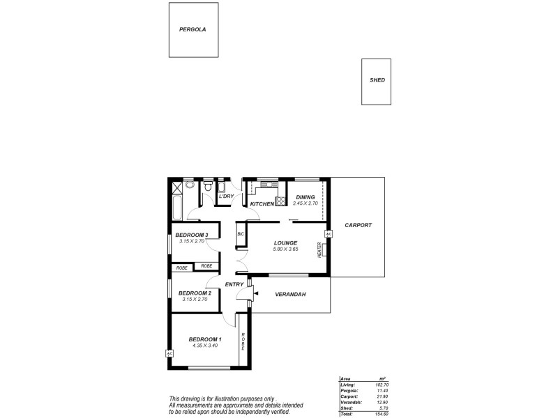 17 Ramsey Avenue, Klemzig SA 5087 Floorplan